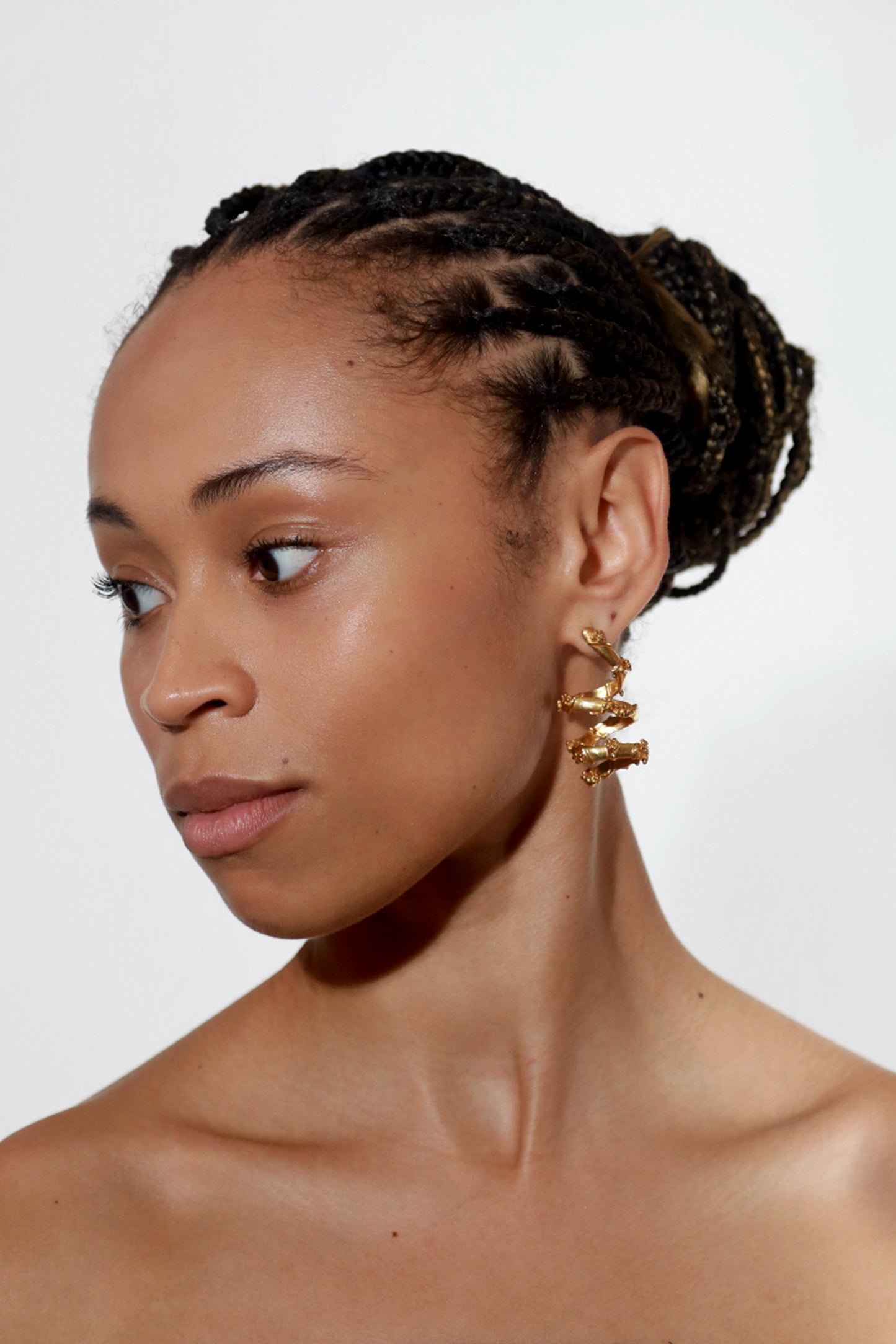 SERPENTINE SEA BLOSSOM EARRINGS