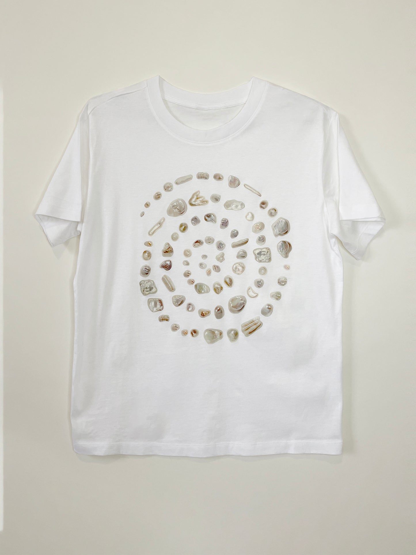 SPIRAL PEARL TEE